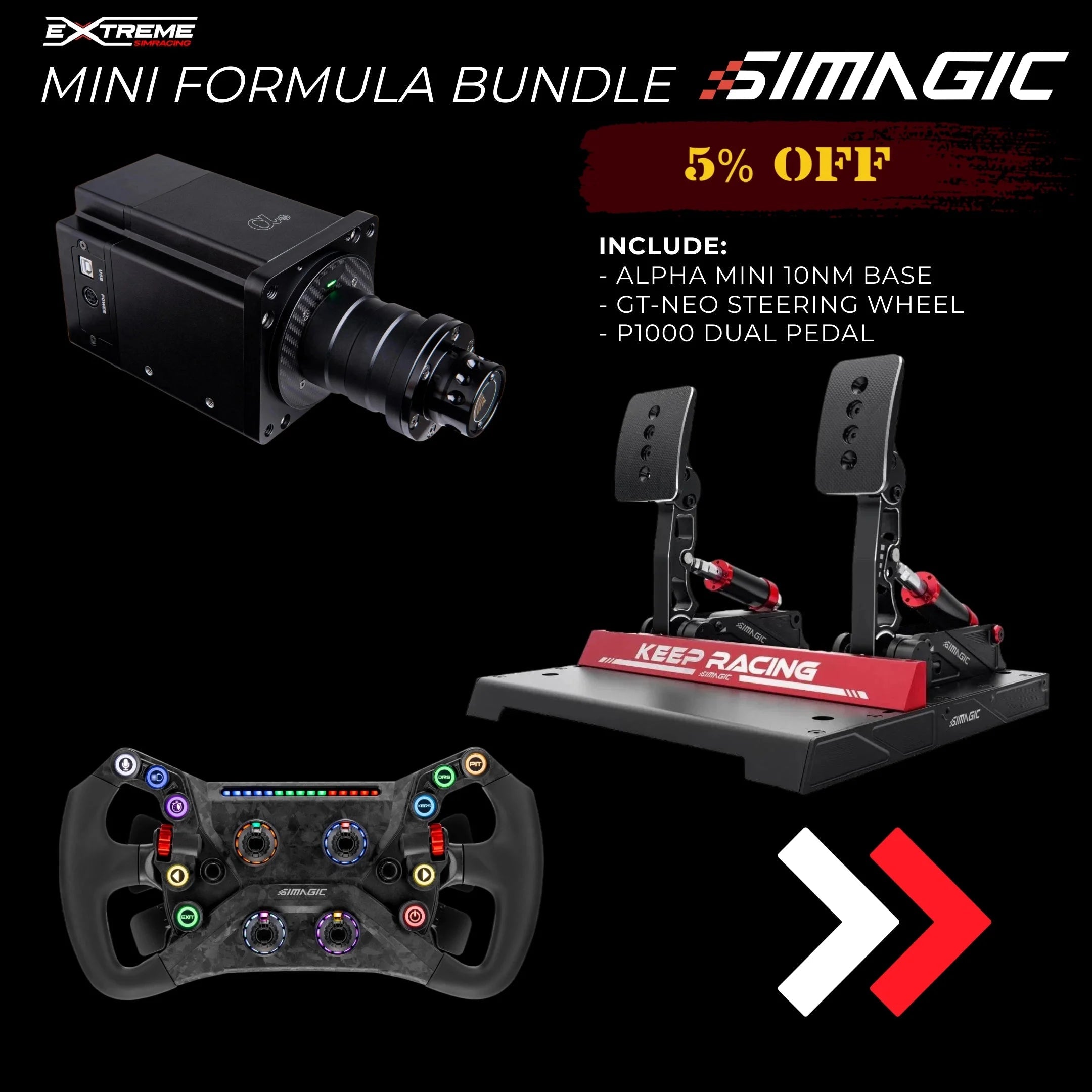 MINI FORMULA BUNDLE SIMAGIC Simagic